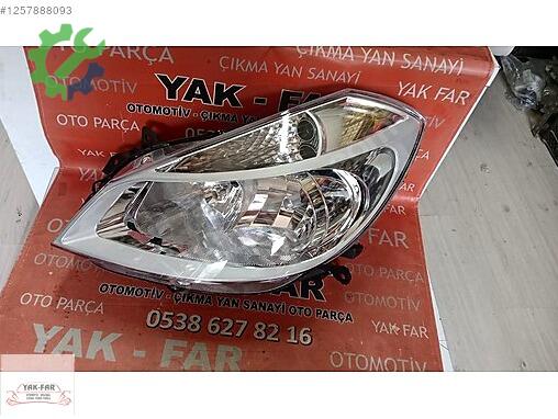 Renault Clio Sol Ön Far 2006-09 çıkma parça