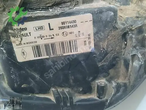 Dacia Sandero Far Camı çıkma parça