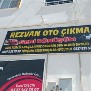 REZVAN OTO ÇIKMA PARÇA