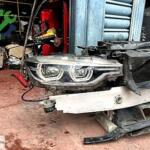 F30 LCİ ORJİNAL FAR ÖN PANEL SETİ TAMPON DEMİRİ