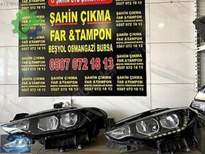 FİAT EGEA SOL FAR SIYAH KAS ORJINAL