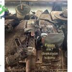 FORD FIESTA MK7 DİREKSİYON KOLONU ORJİNAL SÖKME