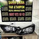 FORD FOCUS4 İÇİ SİYAH SAĞ SOL FAR ORJİNAL 05070721813