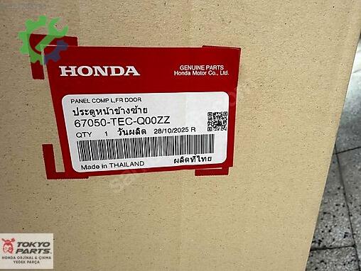 Honda Civic Sol Ön Kapı çıkma parça
