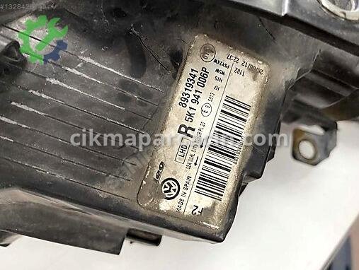 Volkswagen Golf Far çıkma parça
