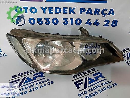 Honda Civic Sol Ön Far çıkma parça