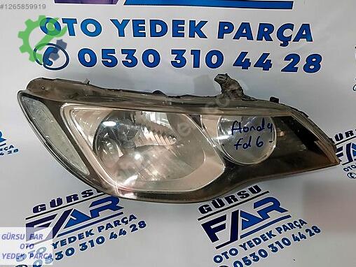 Honda Civic Sol Ön Far çıkma parça