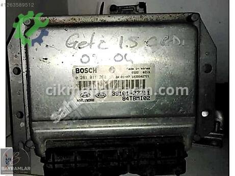 Hyundai Getz Motor Beyni çıkma parça