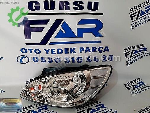 Hyundai Getz Sol Ön Far 921011C510 çıkma parça