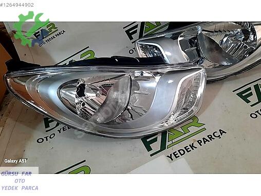 Hyundai i10 Sağ Ön Far çıkma parça