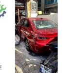 Honda city kırmızı komple arka orjinal çıkma