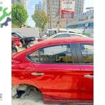 Honda city sag arka kapı orjinal çıkma kırmızı hatasız