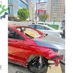 Honda city sag çamurluk kırmızı