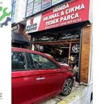 Honda city sag ön kapı orjinal çıkma kırmızı kapı