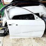 Honda civic sag ön kapı beyaz orjinal çıkma kapı
