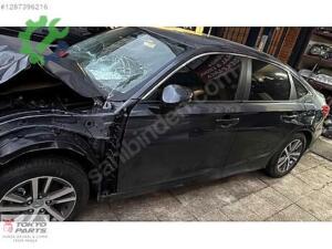 Honda civic sol arka kapı füme orjinal hatasız