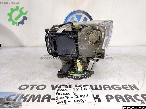 Seat Ibiza Sağ Ön Far çıkma parça