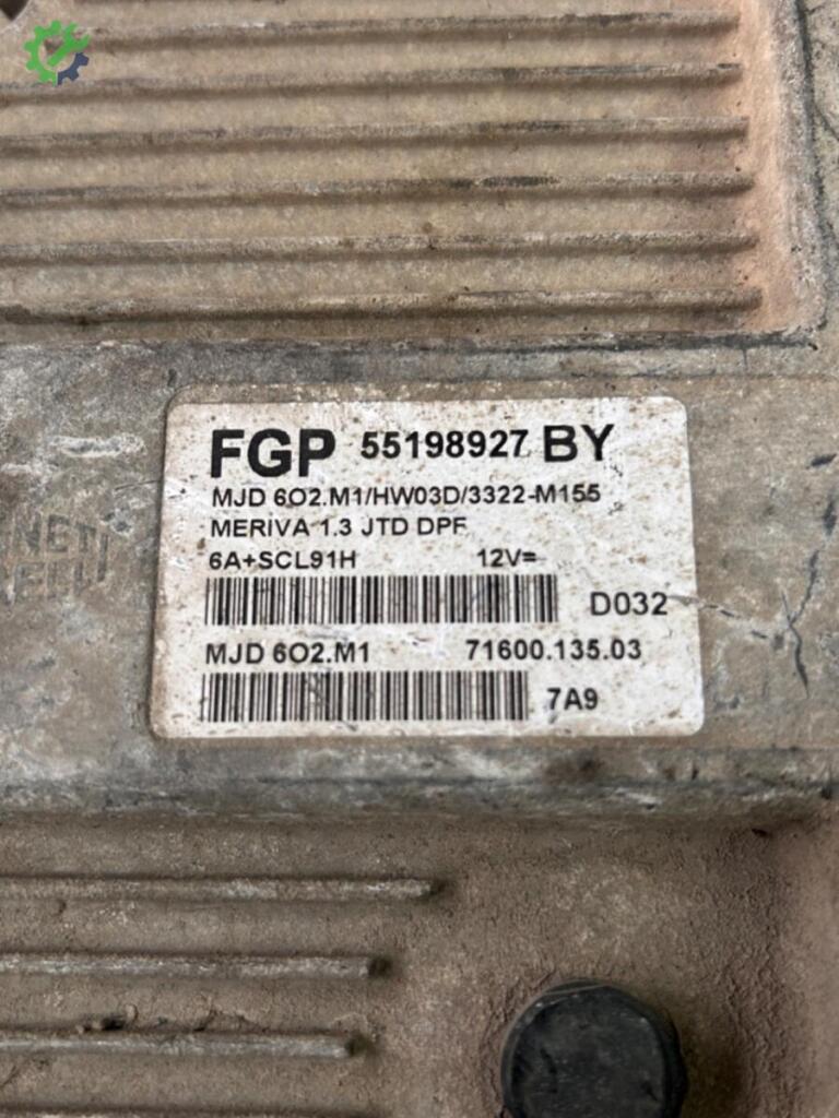 Opel Corsa Motor Beyni MJD6JO çıkma parça