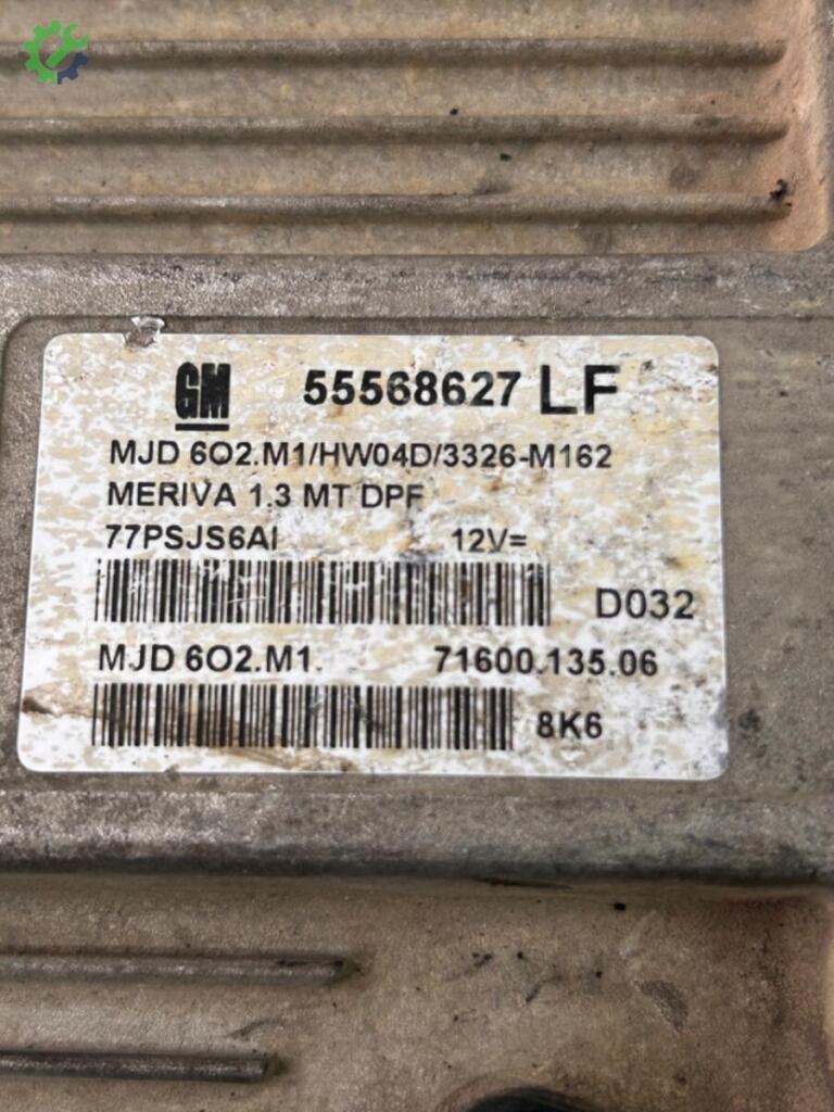 Opel Meriva Motor Beyni 55568627LF çıkma parça