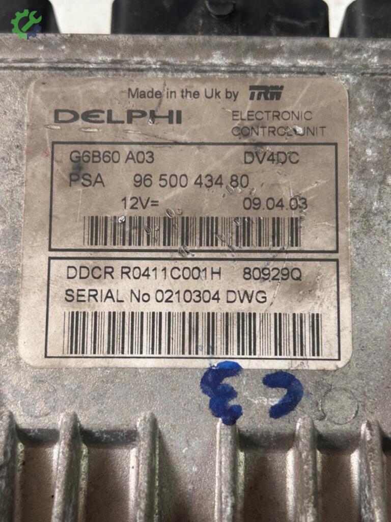 Citroen C3 Motor Beyni R0411C001H çıkma parça