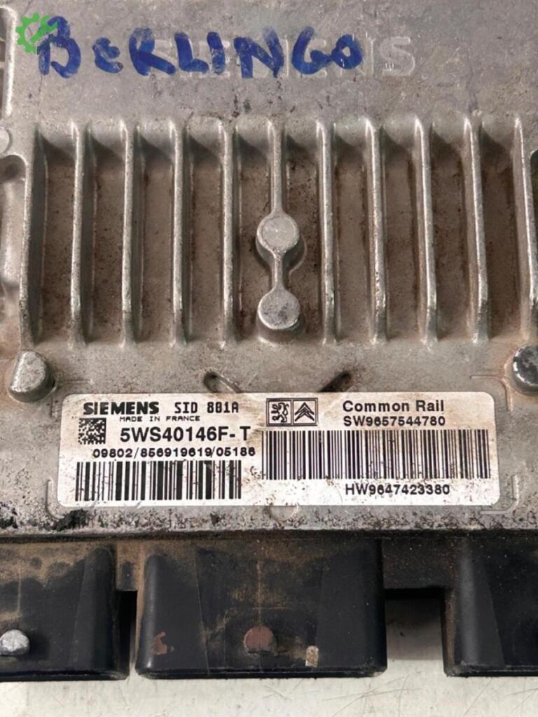 Citroen Berlingo Motor Beyni SW9657544780 çıkma parça