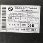 6135 9237047 BMW E60 E61 E90 CAS3 CONTROL MODÜLÜ BEYNİ 5WK4 9515