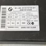6135 9147216-01 BMW E60 E61 CAS3 CONTROL MODÜLÜ BEYNİ 5WK4 9513UBR