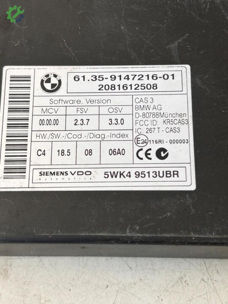 BMW 3 Serisi Beyin 9513UBR çıkma parça