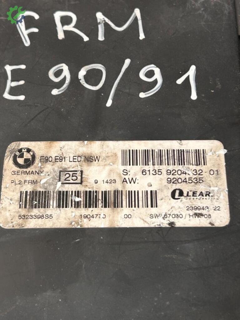 BMW 3 Serisi Body Kontrol Beyni 9204532-01 çıkma parça