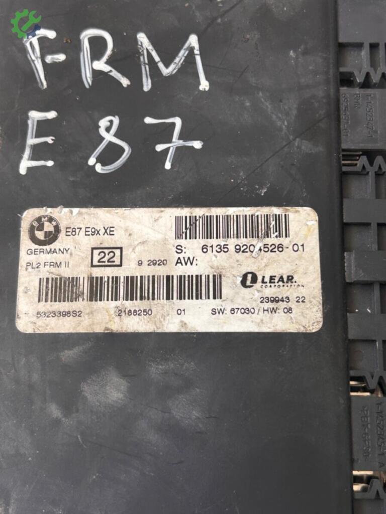 BMW 3 Serisi Body Kontrol Beyni 9204526-01 çıkma parça
