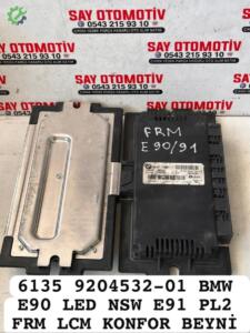 6135 9204532-01 BMW E90 LED NSW E91 PL2 FRM LCM KONFOR BEYNİ