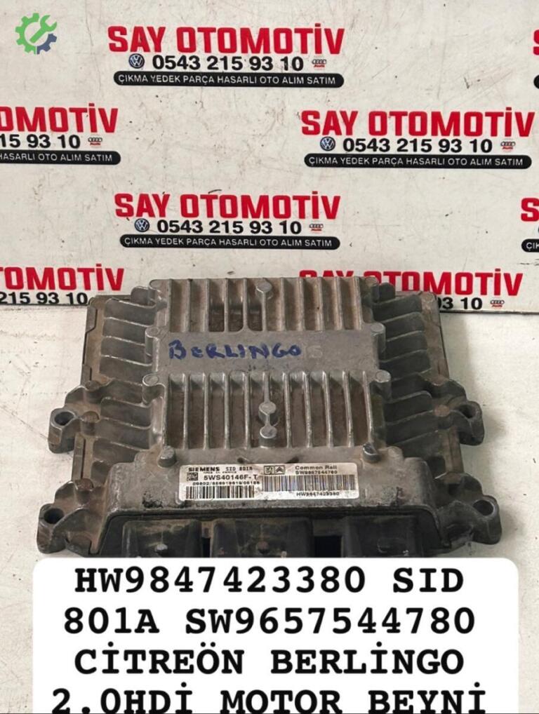Citroen Berlingo Motor Beyni çıkma parça
