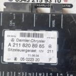 A2118208985 MERCEDES W211 CLK HAREKETLİ KOLTUK BEYNİ