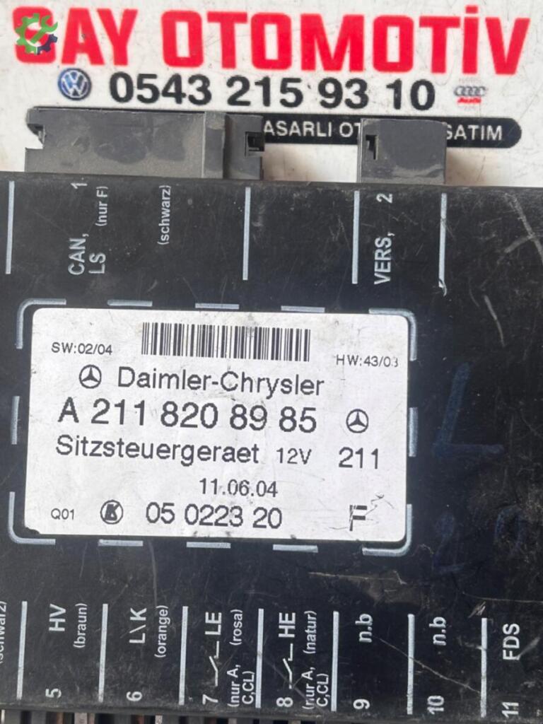 Mercedes-Benz CLK Koltuk A2118208985 çıkma parça