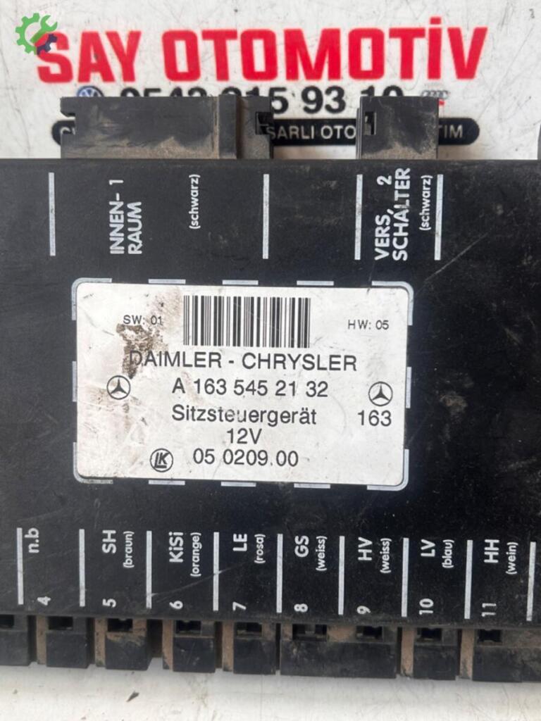 Mercedes-Benz ML Koltuk A1635452132 çıkma parça