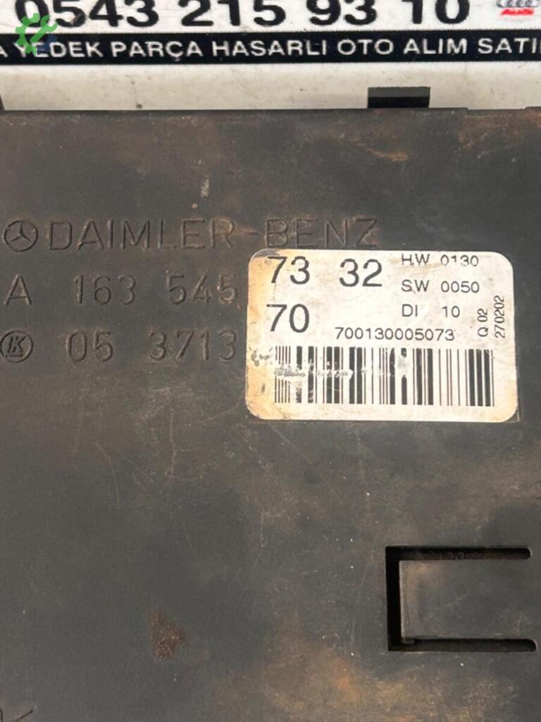 Mercedes-Benz ML Sam Beyni A1635457332 çıkma parça