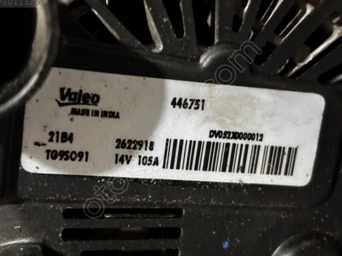 Fiat Doblo Şarj Dinamosu 2622918 çıkma parça