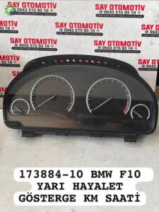 173884-10 BMW F10 YARI HAYALET GÖSTERGE KM SAATİ