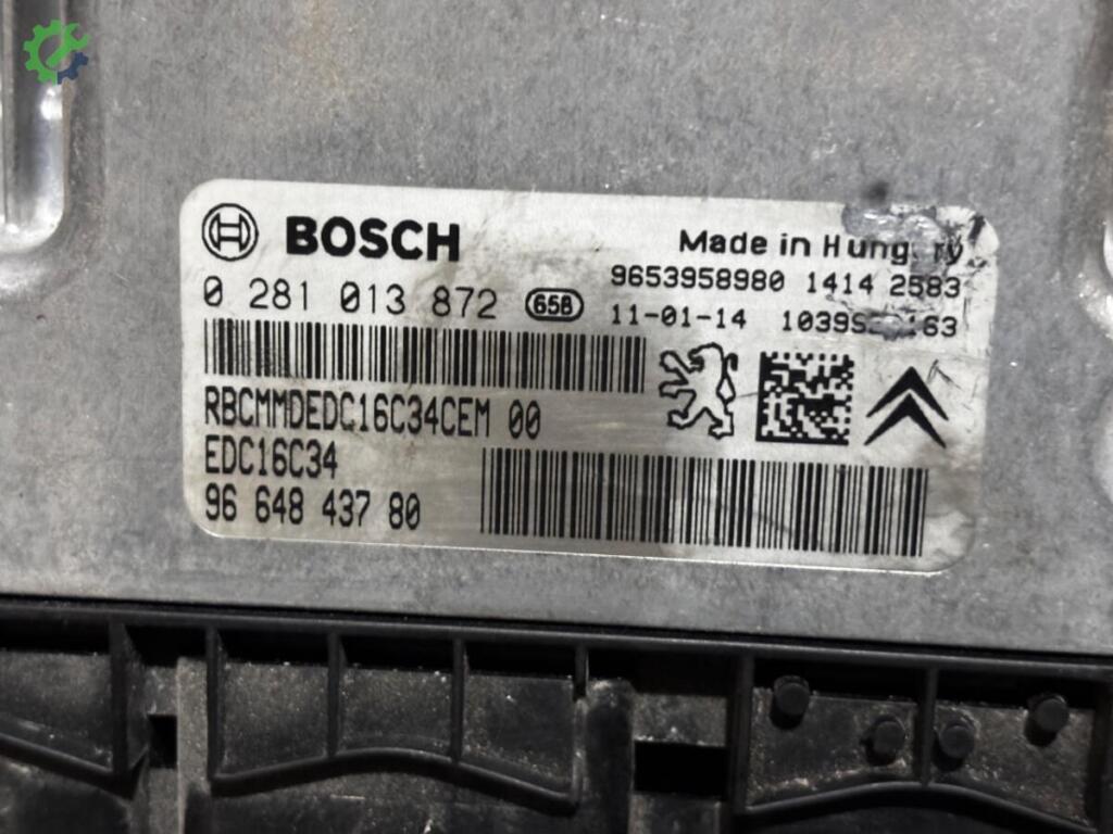 Peugeot Partner İmmobilizer EDC16C34-BSI04EV çıkma parça