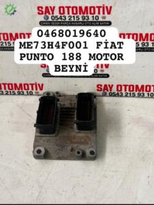 0468019640 ME73H4F001 FİAT PUNTO 188 MOTOR BEYNİ