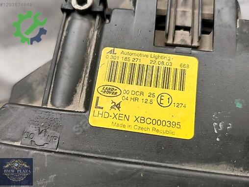 Land Rover Range Rover Sol Ön Far 0301185271 çıkma parça