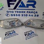 MAZDA 323 FAR CAMI SAĞ SOL -SİYAH – KROM