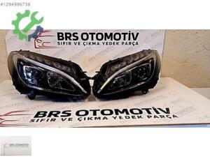 MERCEDES C SERİ W205 ORJİNAL SAĞ VE SOL FAR