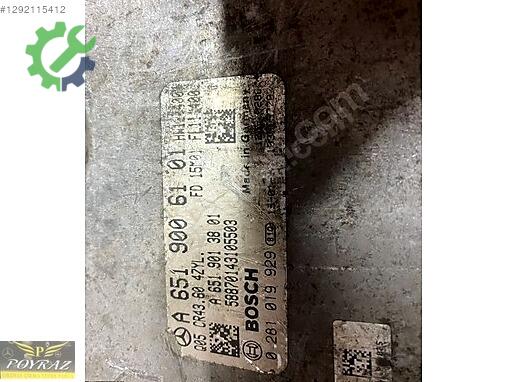 Mercedes-Benz Sprinter Beyin 0281019929 çıkma parça