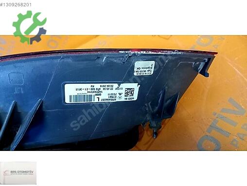 Mercedes-Benz C Sol Arka Stop çıkma parça