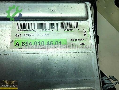 Mercedes-Benz C Intercooler Radyatörü A6540104604 çıkma parça