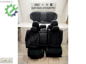 MERCEDES W206 SİYAH DERİ KUMAŞ KOLTUK TAKIMI