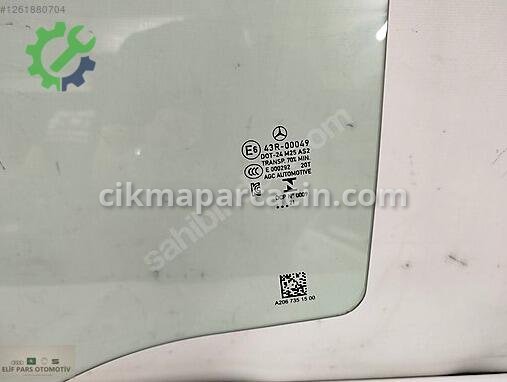 Mercedes-Benz C Cam çıkma parça