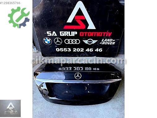 Mercedes-Benz E Bagaj Kapağı çıkma parça
