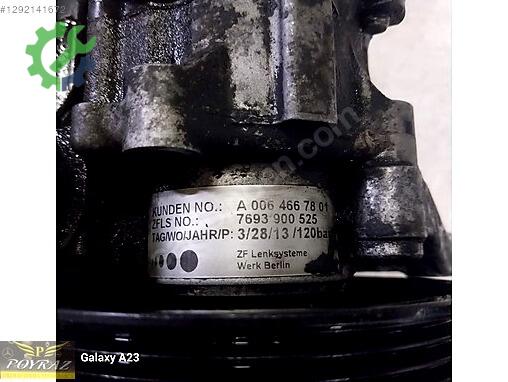 Mercedes-Benz Sprinter Direksiyon Pompası A0064667801 çıkma parça